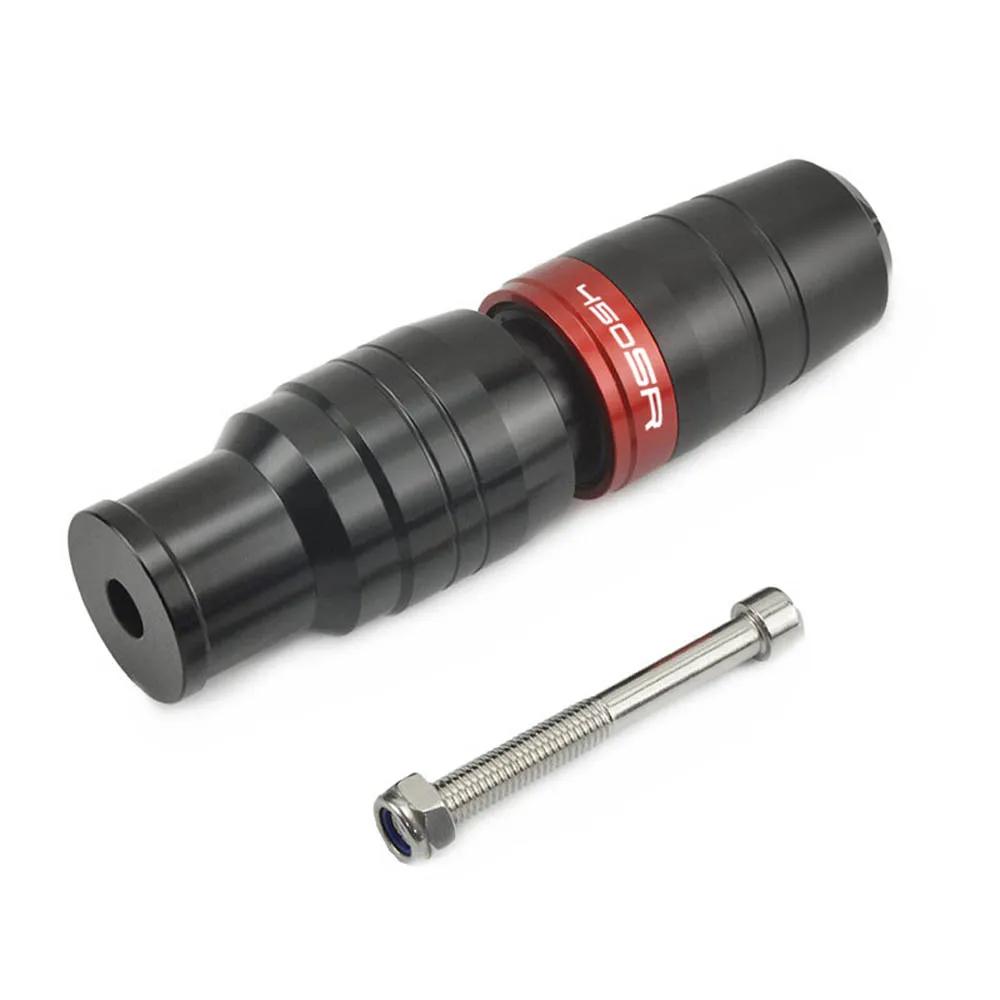 FIT FOR CFMOTO 450SR 450 SR -2025 Exhaust Pipe Buffer Anti Drop Ball Sliders Protector Crash Pad Falling Protection