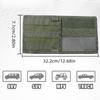 Tactical Hunting Universal Car Auto Visor Organizer Holder Case for Car Accessories Sun Visor Organizador Bag Pouch