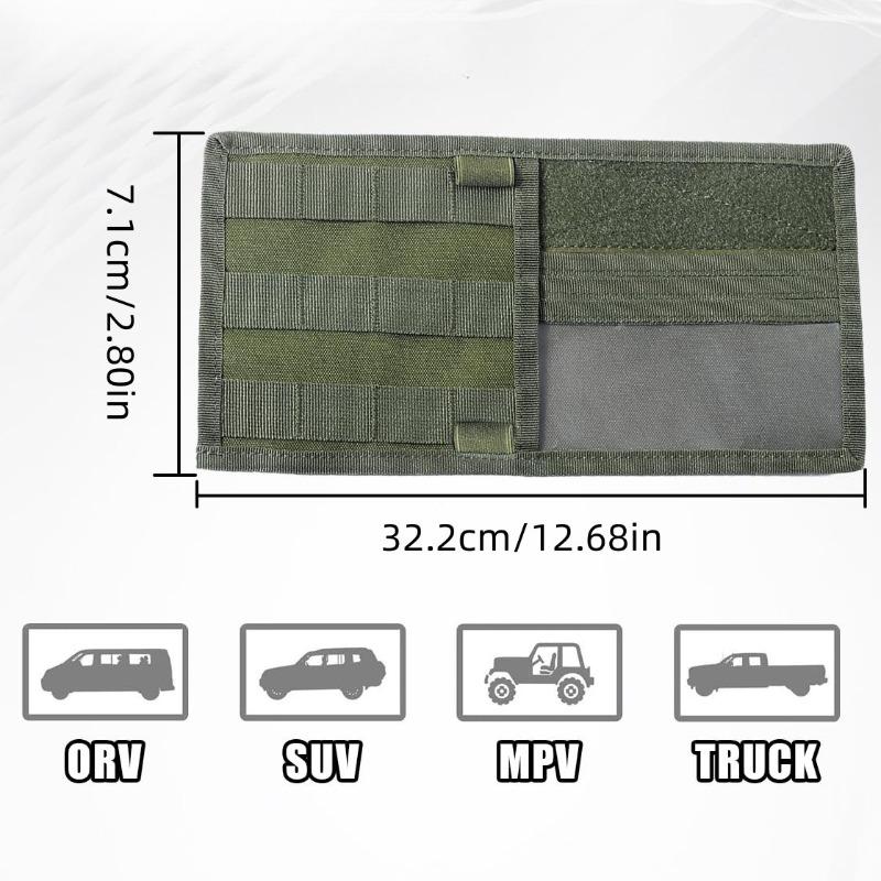 Tactical Hunting Universal Car Auto Visor Organizer Holder Case for Car Accessories Sun Visor Organizador Bag Pouch