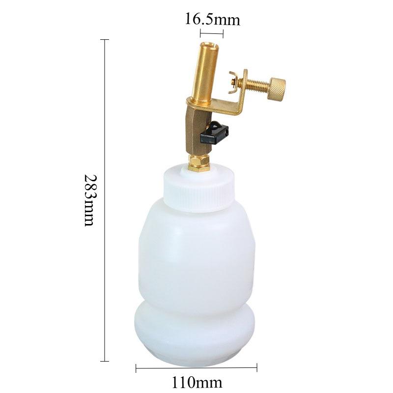 Auto Brake Fluid Bleeder & Filler Tool with Slant Spout - Leak-Proof Brake Oil Dispenser for Brake System Maintenance & Transfer
