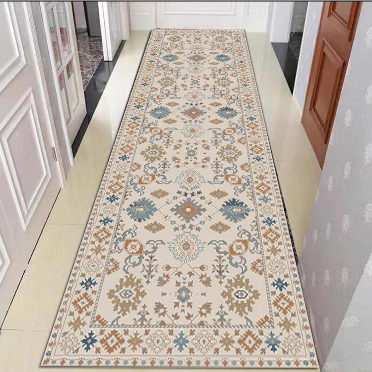 Vintage Corridor Carpet Aisle Bay Window Balcony Carpet Entrance Hall Kitchen Long Corridor Carpet