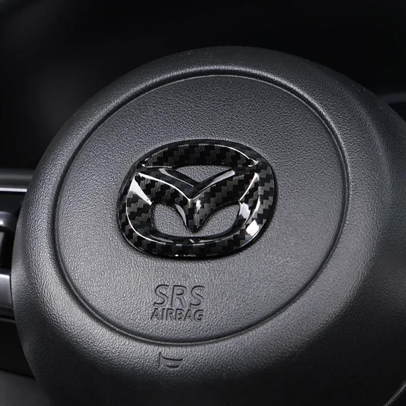 2025 Heißes Mazdaspeed Auto Lenkrad Verkleidung Aufkleber Auto Zubehör Für Mazda 2 3 6 5 Atenza CX3 CX5 MX5 CX7 Axela CX30 C