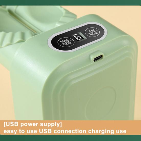 2 Modi, eine Sekunde Knödelformmaschine mit Löffelbürste, elektrische automatische Knödelverpackungsmaschine, Küchenwerkzeuge