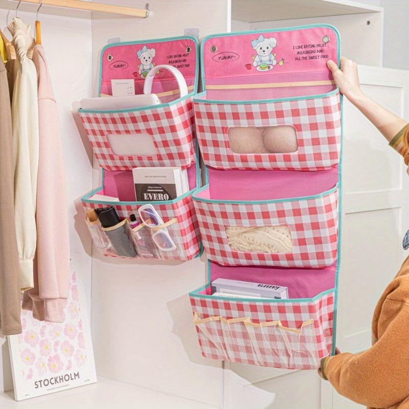 1 Stück Mehrzweck-Hänge-Aufbewahrungstasche mit Regalen und Taschen, Platzsparender Organizer für Wohnmobil und Wohnheim