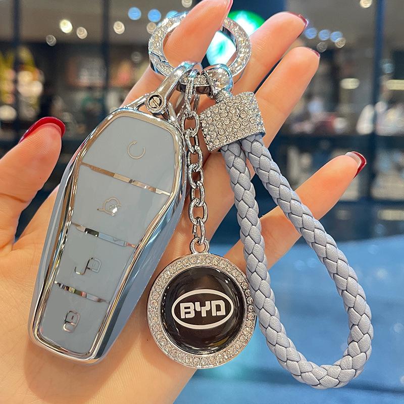 BYD Han Key Case: Compatible with Women Dolphin Qin, Song Plus Dmi, Yuan Pro, Tang Dmi, Han EV