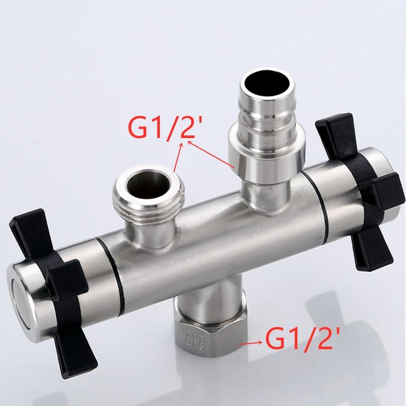 1PC G1/2' Garden Faucet 304 Stainless Steel Brushed Outdoor Bibcock Garden Wash Basin Mop Tap Torneira Parede