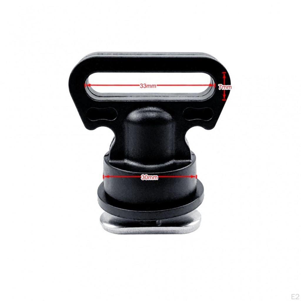 Tie Down for Kayak Track Mount, Mount Vertical Down, Lightweight Fixing