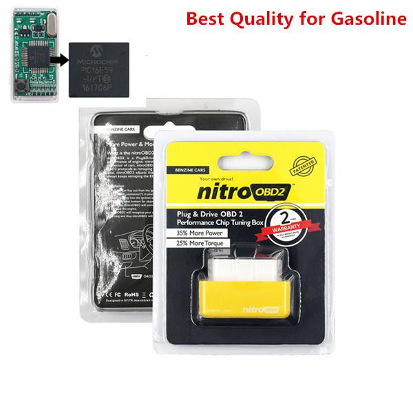 Nitro OBD2 EcoOBD2 Dubults ECU Mikroshēmas