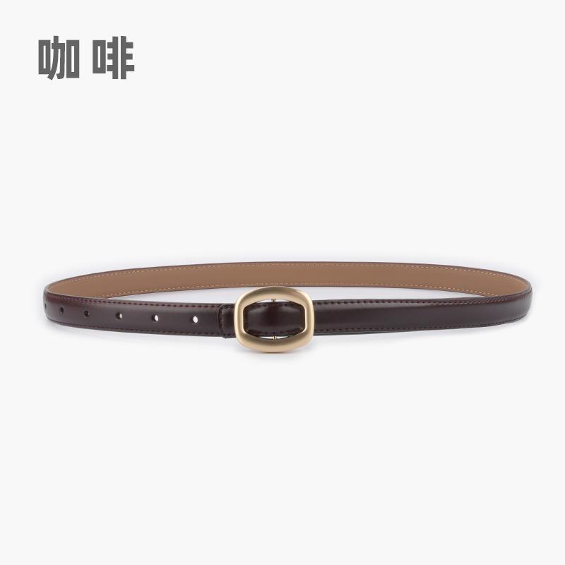 Women'S Leather Women'S Belt Simple Casual Pants Jeans Decoration Women'S Bf Style