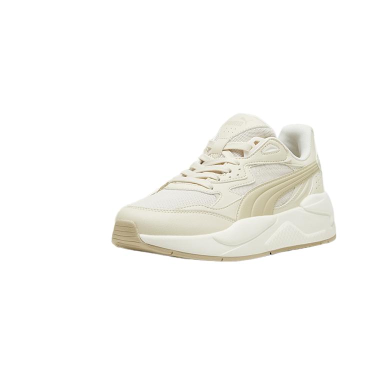 New PUMA X Ray Speed Low Top Casual Shoes Women's Ecru 384638-49
