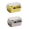 Large Hamster Cage Habitat Open Roof Breathable Silent Runway Portable House