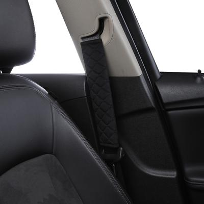 1pc 27CM Diamond Pattern Car Seat Belt Cover Soft Plush Car Seat Belt Shoulder Pad Car Interior Accessories