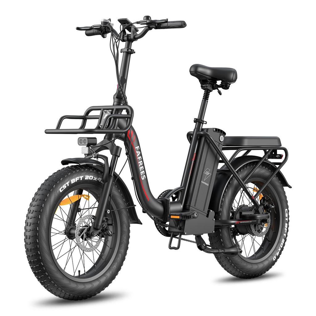 FAFREES F20 Max Folding Ebike with 48V 30Ah LG Battery, LCD Display
