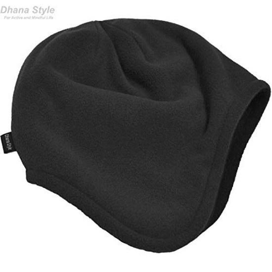 WFD Type Stretchable Fleece Cap Knit Hat Pilot Watch Flying Cold-Resistant Windproof Insulation Ear Muffs Covers Integrated Beanie Ear-Added Bicycle