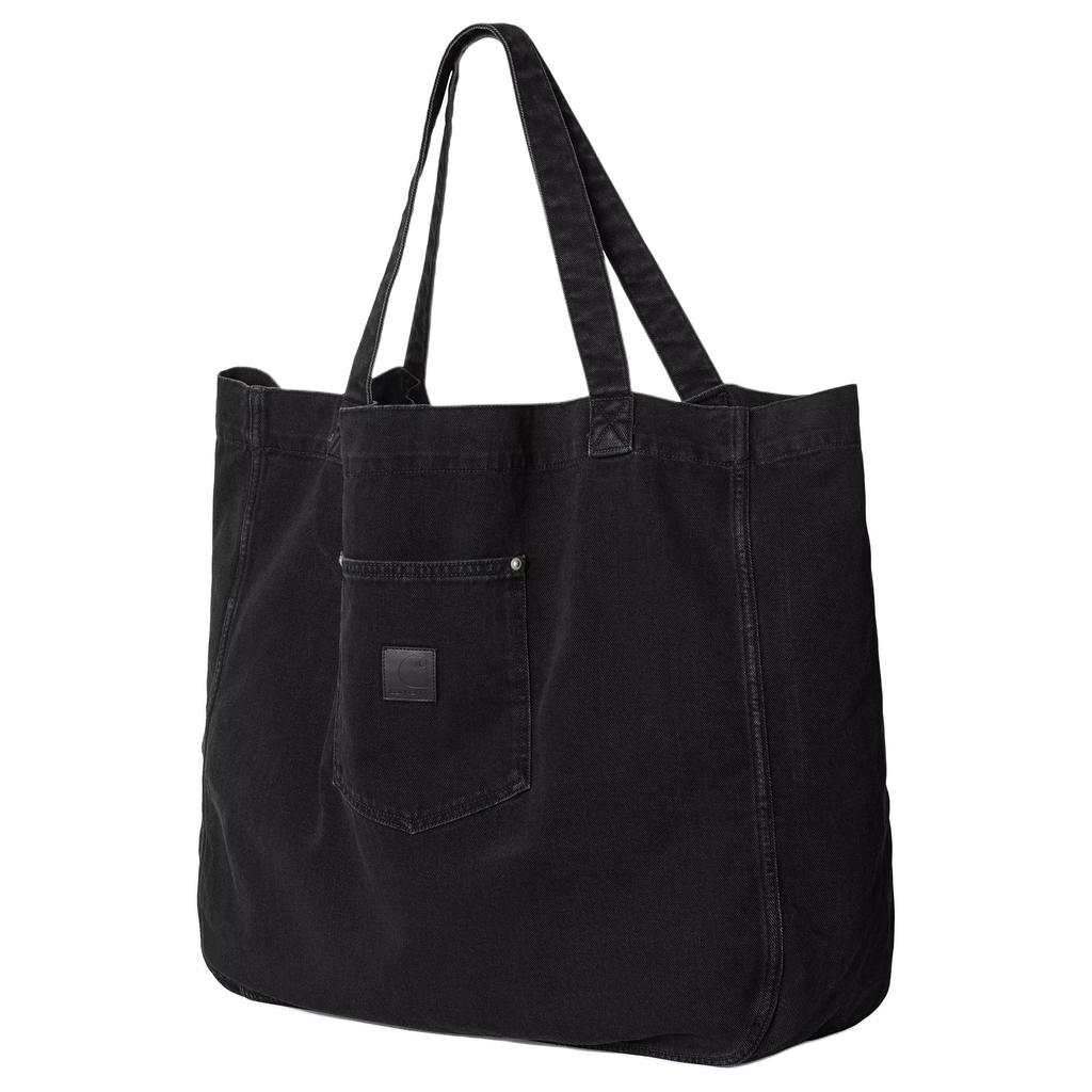 New Carhartt WIP Cotton Tote Bag Shopping Bag Handbag Unisex Black I034324-89-06
