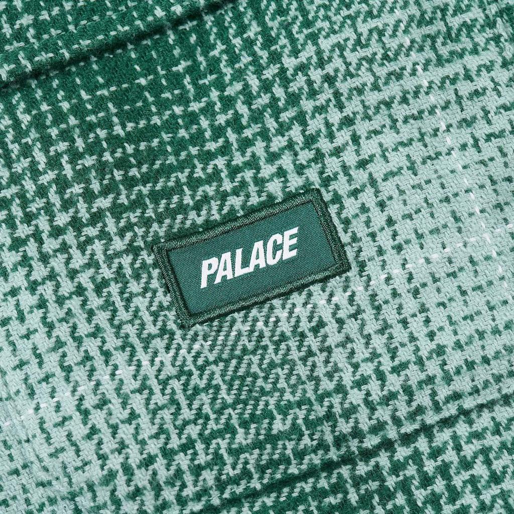 Palace Ghost Zip Shirt Green Unisex Tops P29SHT005