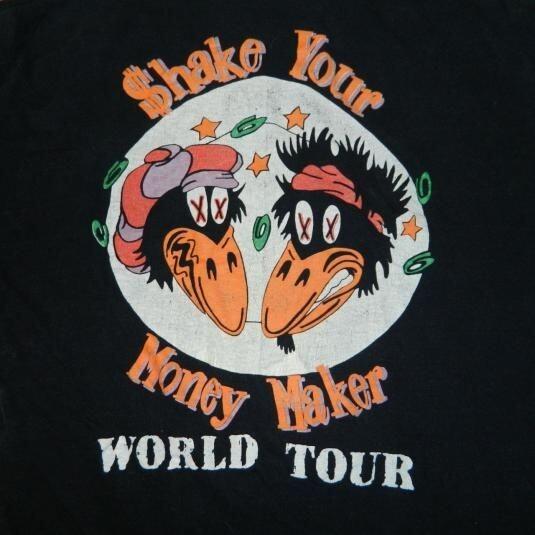 The Black Crowes Shake Your Money 90s Concert Black Unisex All size Shirt M