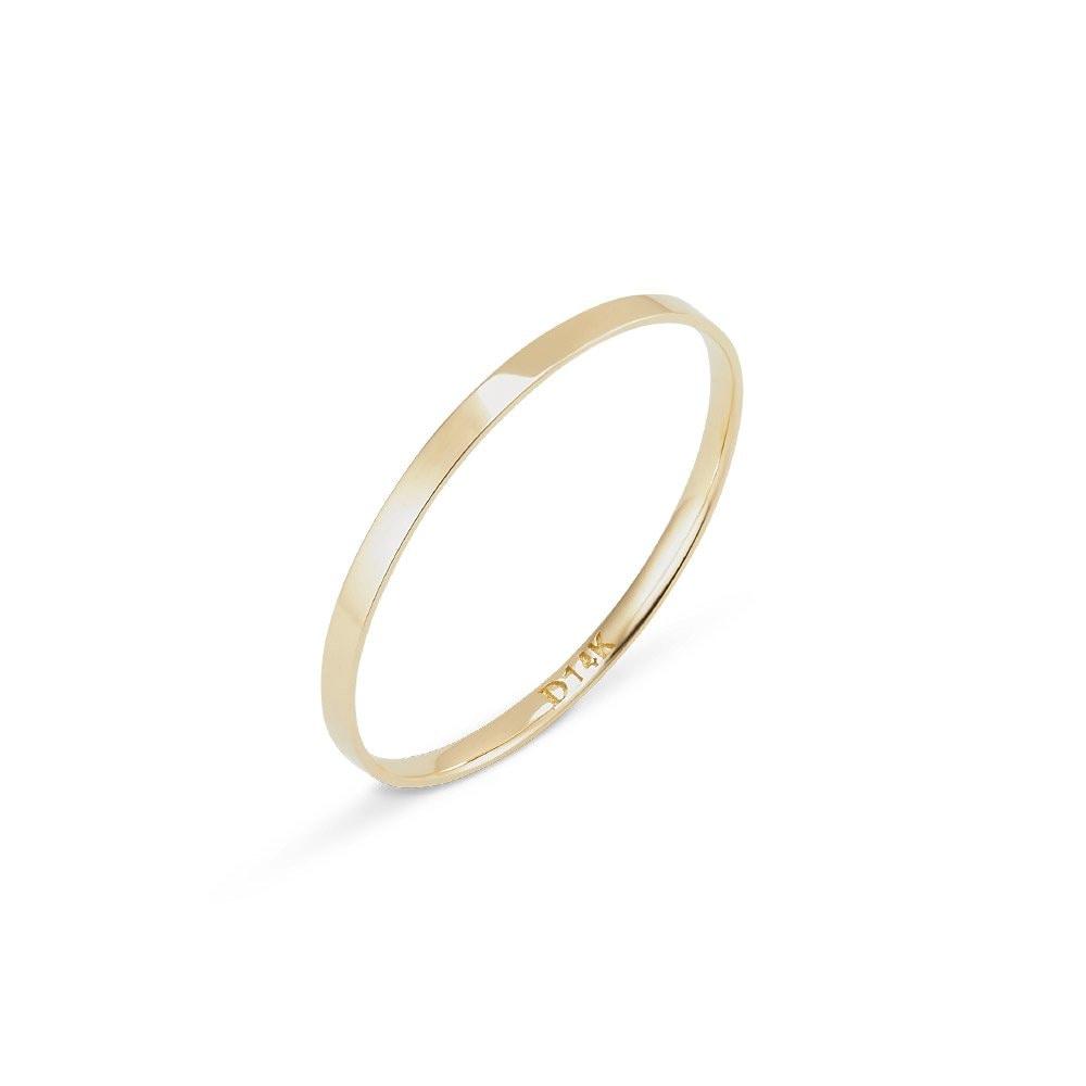 [Dorocy] 14K Celebrity Classic Flat Ring