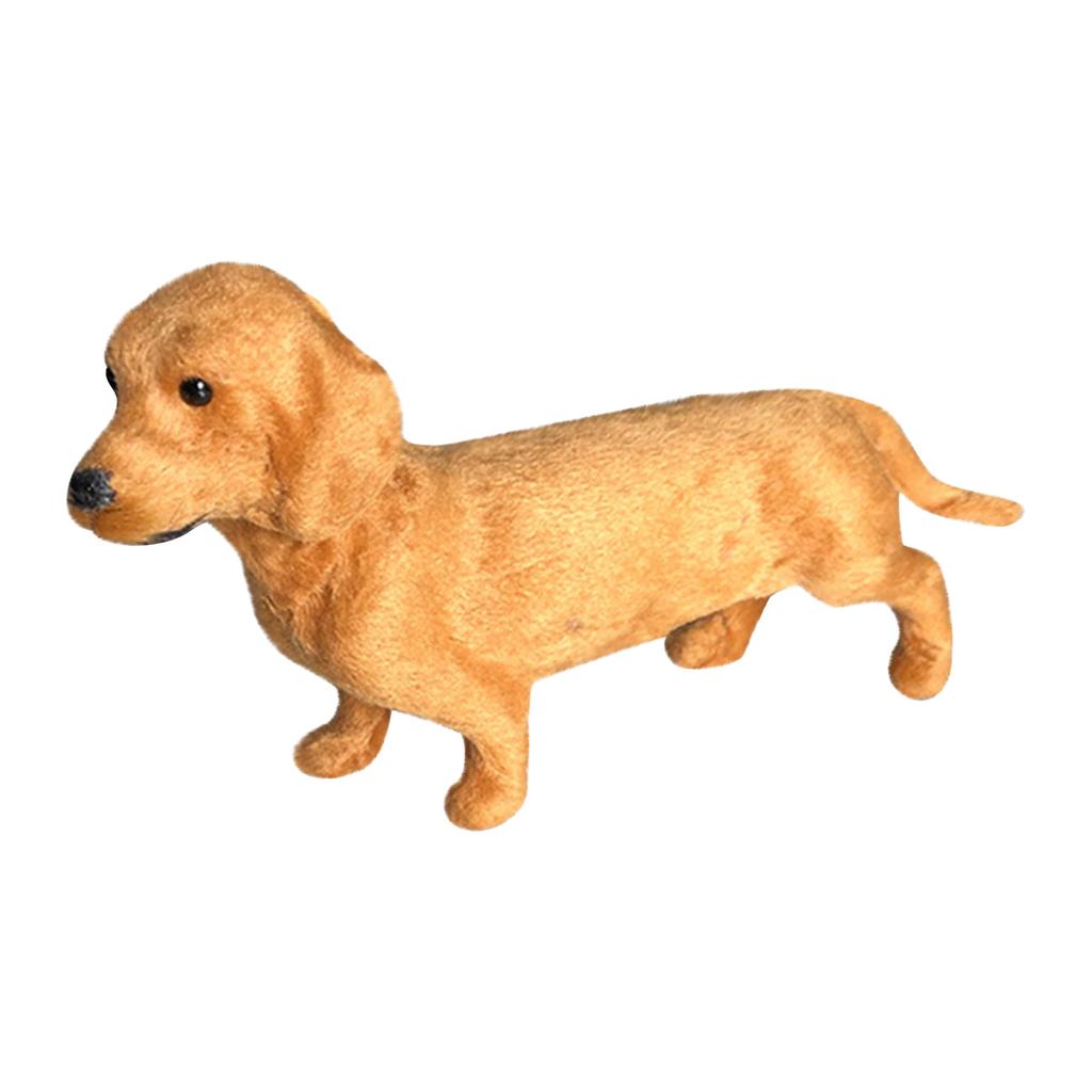 Cute Dachshund Plush Sofa Ornament