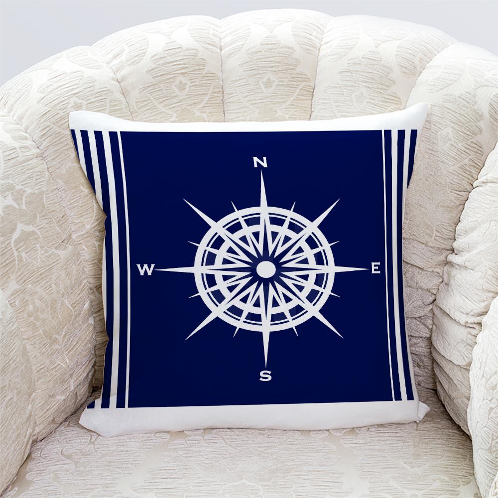 Kissenbezüge mit maritimen Motiven, Sofakissenbezüge fürs Wohnzimmer, Nachttischkissenbezüge fürs Schlafzimmer, Geschenkideen zur Dekoration
