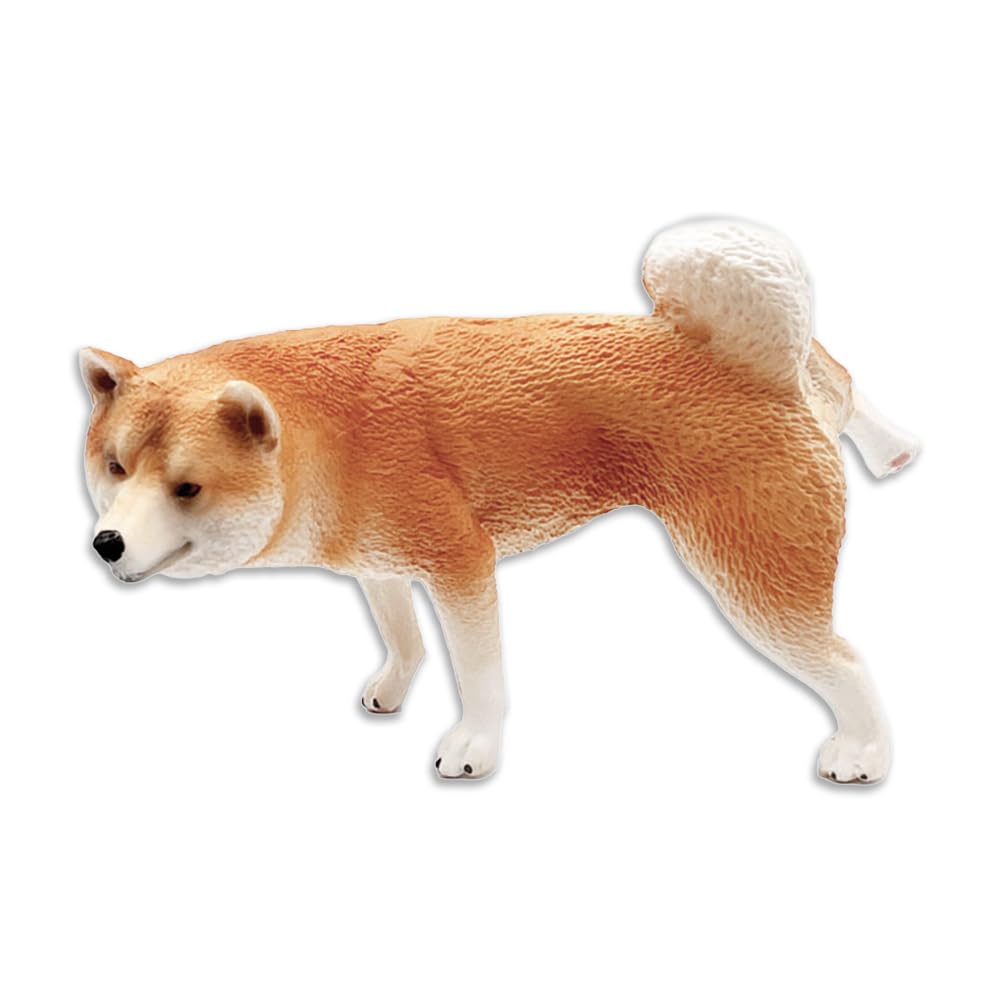 

HIRAISM Dog Figure Toy, Pug, Shiba Inu, Humorous Pose, Desk Decoration, Relaxing Gift, Interior Decor, Collection (Shiba InuPose A)