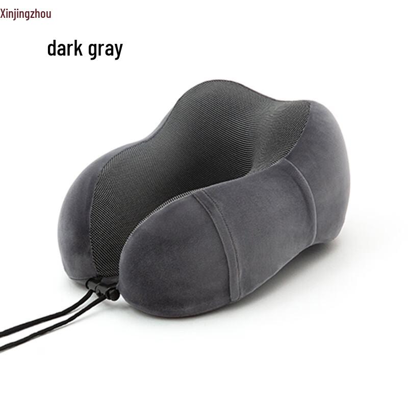 Portable Memory Foam Travel U-Shaped Neck Pillow Set