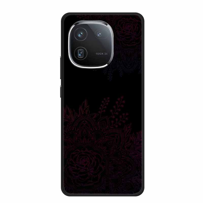 

Funda For Vivo iQOO 12 Pro Case Black Silicone Soft Phone Case For Vivo iQOO 12 Pro Back Cover Case iQOO12 Pro 12Pro 6.78 Coque Vivo iQOO 12 Pro