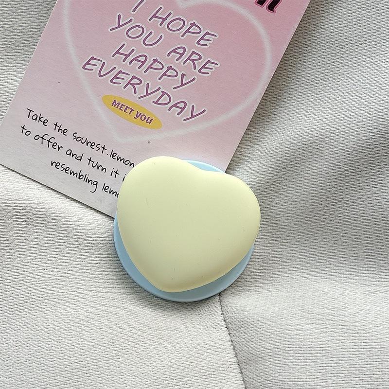 Mobile Phone Airbag Holder Magnetic Suction For Apple Magsafe Ring Simple Love