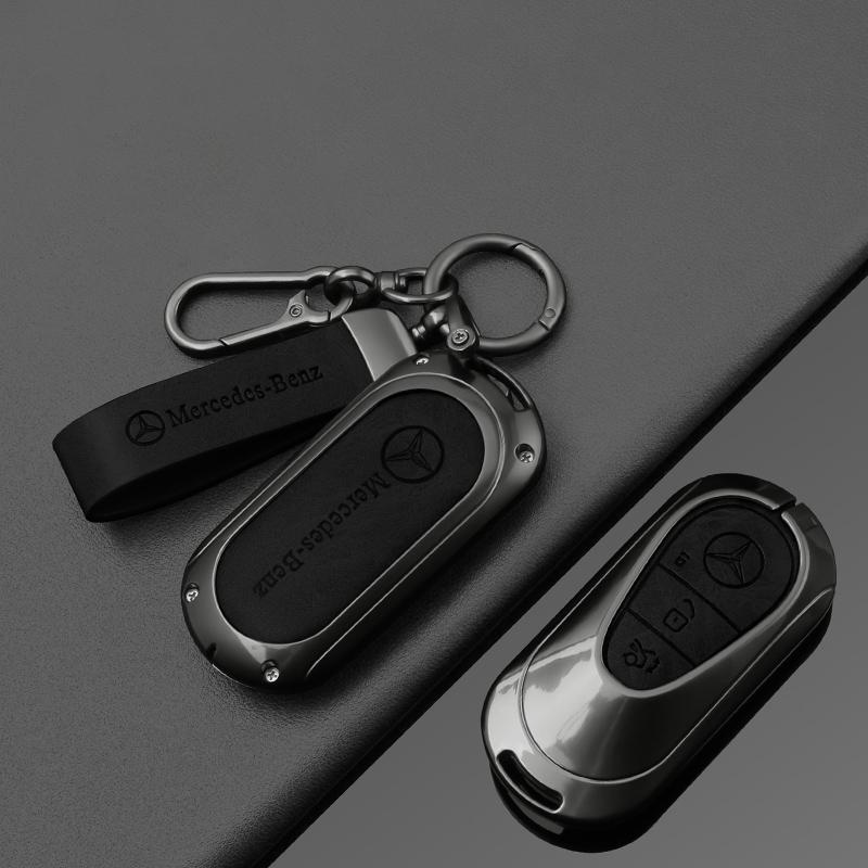 2025 Nuova Custodia Smart Key per Auto Copertura Guscio Portachiavi Protezione Fob per Mercedes Benz 2022 Classe C S W206 W223 S350 C260 C300 S400 S4