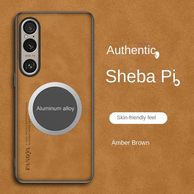 For Sony Xperia 1 VI 10 VI Case Soft PU Skin With Magnetic Protective Back Cover Case For Sony 1VI 10VI Full Cover Phone Shell