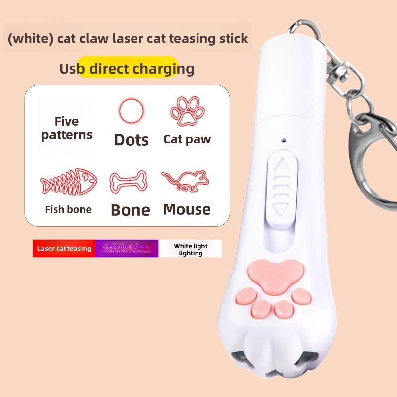 Laser Cat Toy Pen, A Self-entertaining and Boring Gadget, A Multi-functional Electronic Infrared Cat Toy, A Pet Product for Playing with Cats