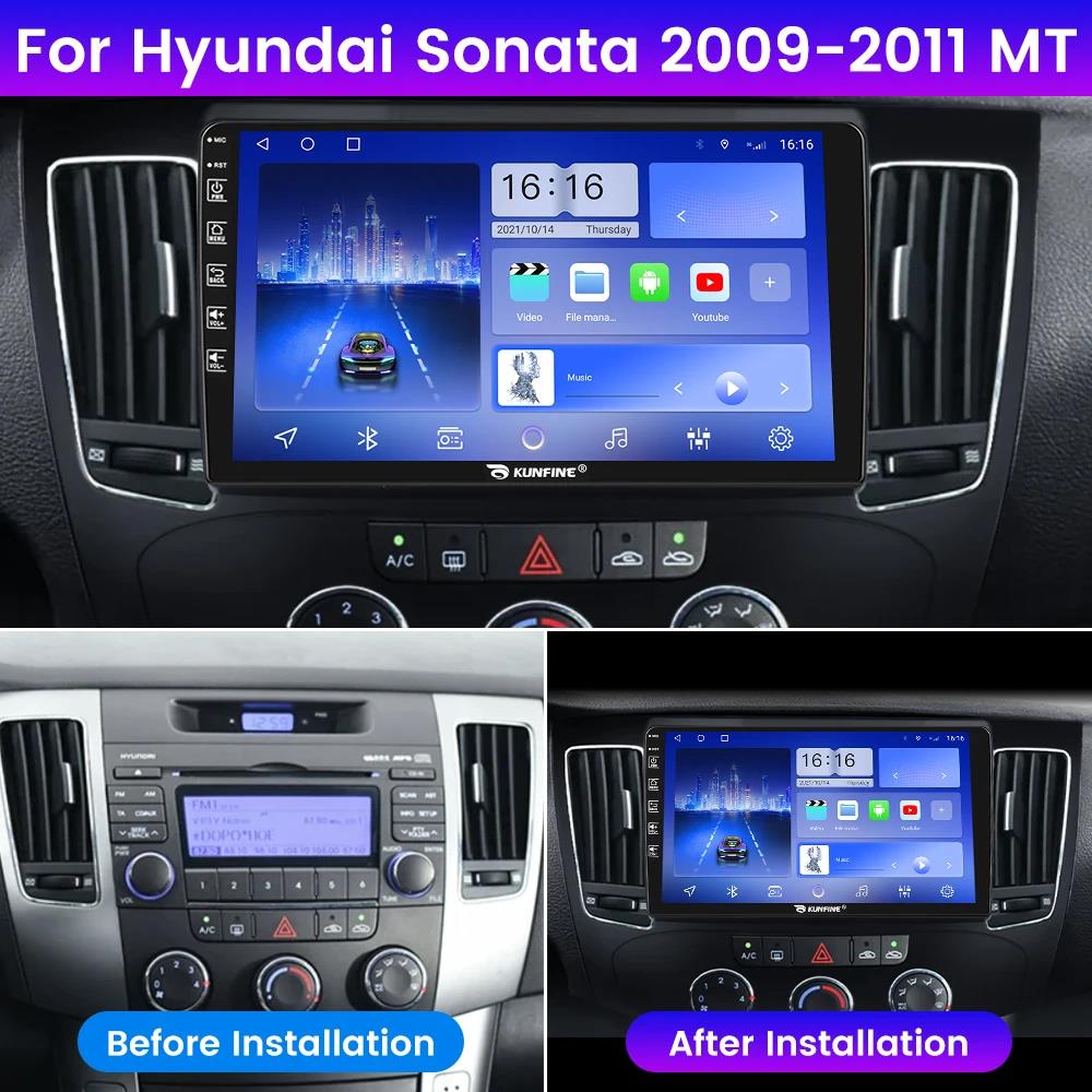 10.33" Android Car Radio For Hyundai Sonata 2009-2011 GPS Navigation Multimedia Video Player Carplay Android Auto Stereo