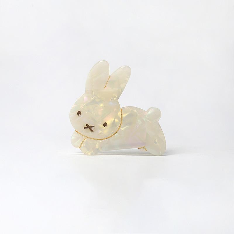 1/2pcs Cute and Playful Dog Rabbit Animal Hair Clip, Bangs Clip, Hair Clip, Simple and Cute Top Shark Hair Accessory