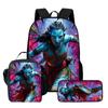 School Bag High Quality Large Capacity Combination Student Burden Reduction Ridge Protection Simple Men'S And Women'S School Bag