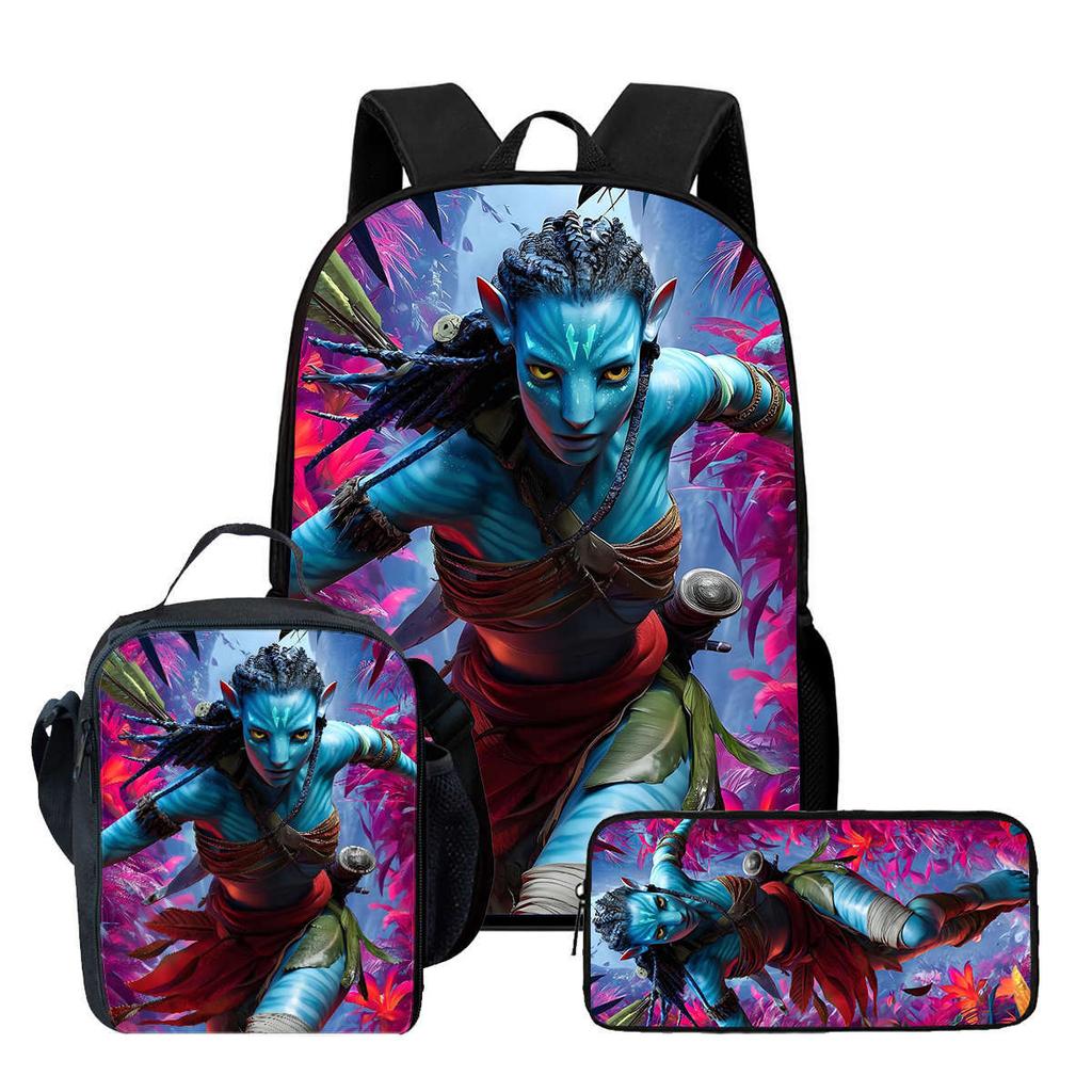School Bag High Quality Large Capacity Combination Student Burden Reduction Ridge Protection Simple Men'S And Women'S School Bag