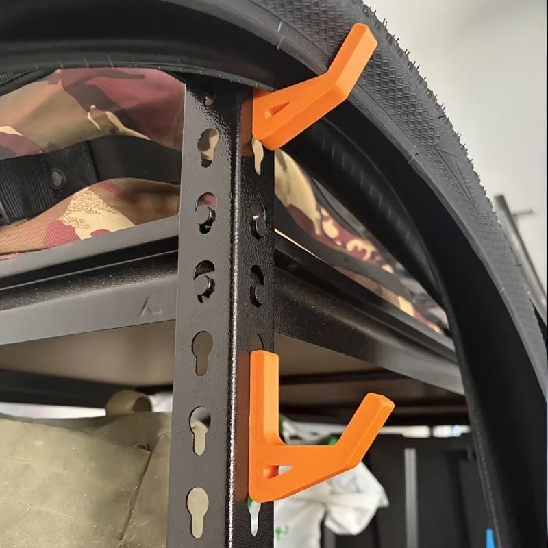 5 Stück Robuste Universale Regalhaken für Racks mit 10,3 mm Öffnung, Lagerung mit Abstand, Wandmontierte Regale, Garagenhaken