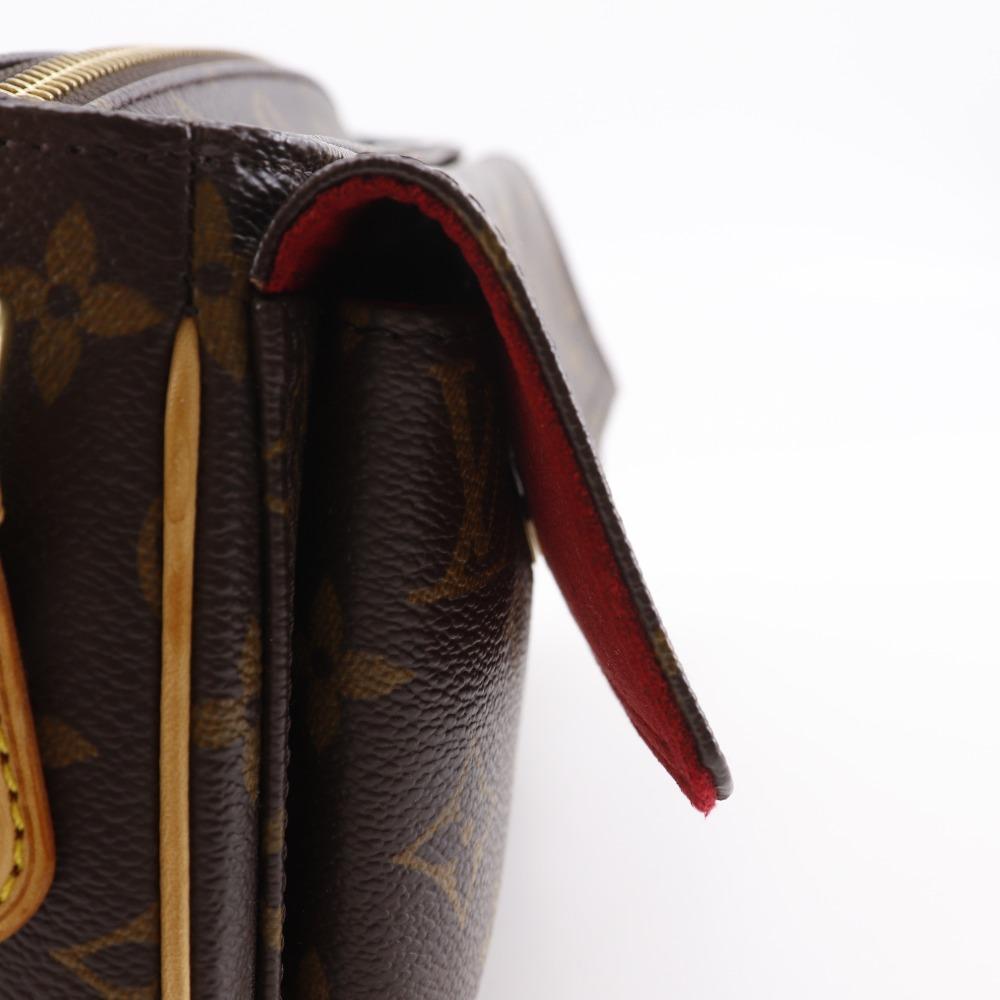 Louis Vuitton Viva Cite MM Shoulder Bag DU0074 Monogram Monogram Canvas Women Used