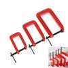Heavy Duty Thickened G Clamp Deep Throat Stable Clamping Force for Metal Welding Wood Gluing Holding Processing Jobs