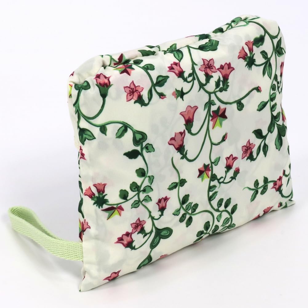Tote Bag N07993 LARGE FOLDAWAY TOTE TWIN FLOWERS ECRU [Cath Kidston] [Used]