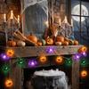 Ghost LED String Lights Battery Powered Decorative Light String Halloween Party Lights  Festival