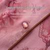 Tang Lady Spring/Summer Round Neck Cardigan Blouse