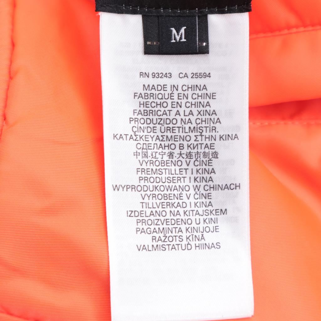 Diesel Black X Orange J-ROSS-NEW LOGO-REV Jacket Jacket M Black/OrangeUsed