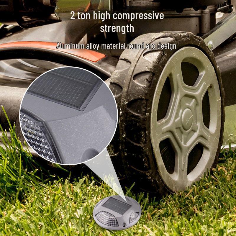 Waterproof Solar Garden Step Light for Outdoor Villas, Footpaths, Stairs, and Lawns