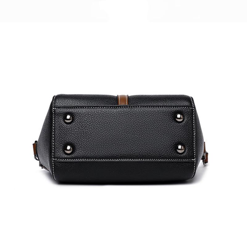 Simple Design Women Shoulder Crossbody Bags Ladies Solid Color Casual Satchel Small Shell Handbags PU Leahter Phone Purse