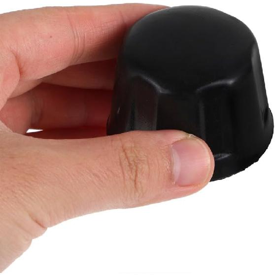Rubber Dust-Proof Cap Cover for ATV Wheel Hub 2.17X1.57X1.38In Hubcaps Rim Protection for 110-250Cc Quad Go- Accessories