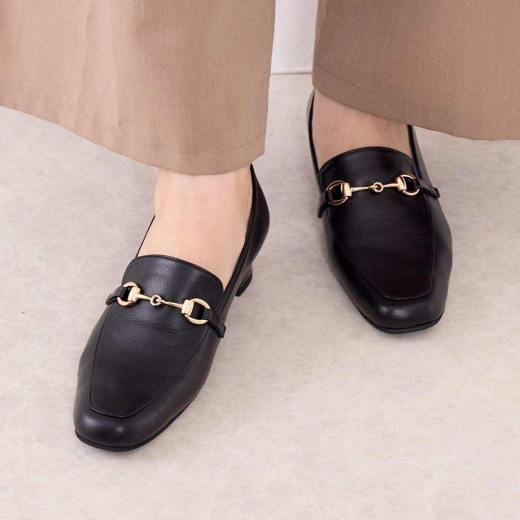HIMIKO Himiko Bit Design Heel Loafers 605003 Black 235 / / /