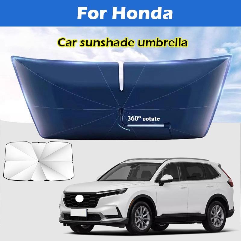 Car Front Windshield Sunshade Umbrella UV Protection Auto Accessories For Honda CR-V XR-V Odyssey Vezel Fit Breeze Civic Accord