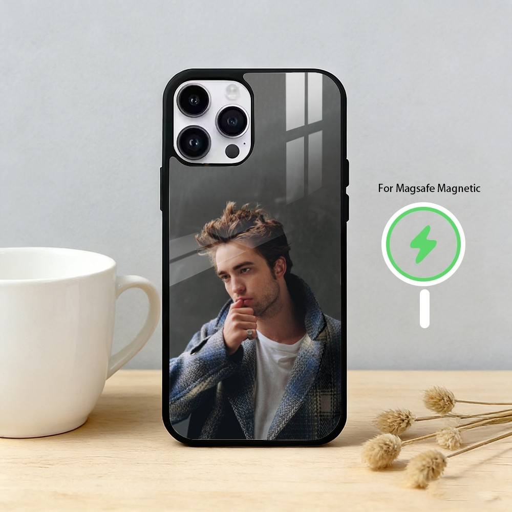 T-Twilight Robert Pattinson Phone Case For iPhone 17,16,15,14,13,12,Plus,Pro,Max For Magnetic Wireless Charge