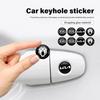 Adesivi per Chiave Auto 14mm Custodia Portachiavi Telecomando Emblema Decorazione Accessori Per KIA Rio K5 K2 K3 Sportage Ceed Sorento Picanto yzck10