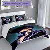 3pcs Solo Leveling Sung Jin-woo2 pattern bedding set duvet cover set includes duvet cover &pillowcases, perfect all season bedroom decoration & gift